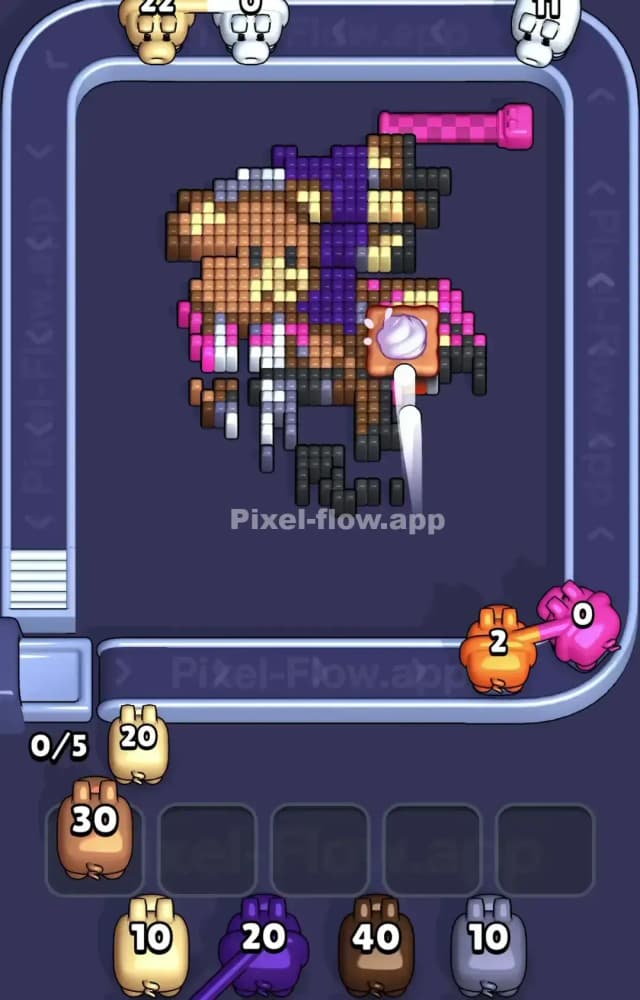 Pixel Flow Level 1155 Solution 2