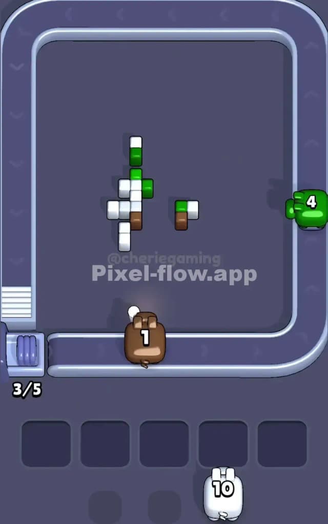 Pixel Flow Level 40 Solution 3