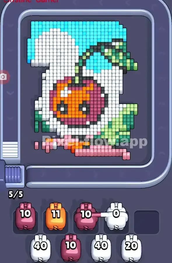 Pixel Flow Level 315 Solution 1