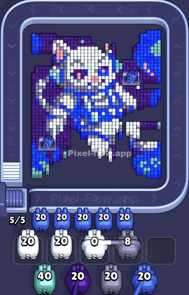 Pixel Flow Level 1172 Solution 1