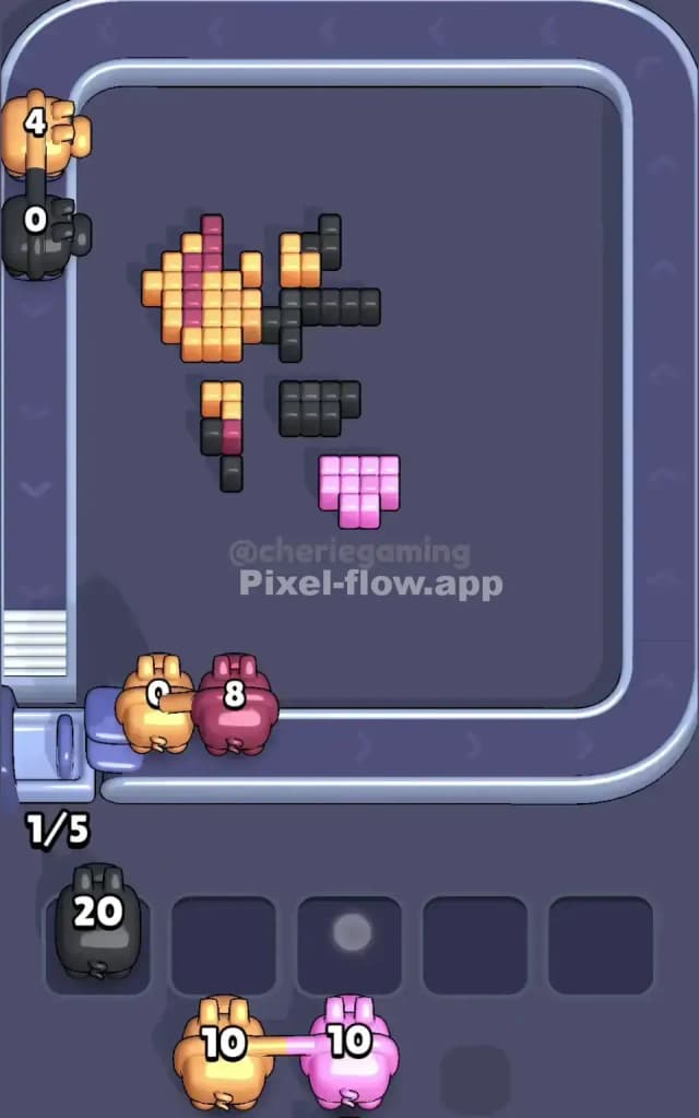 Pixel Flow Level 534 Solution 3