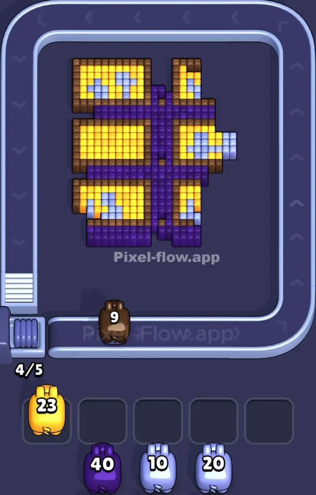 Pixel Flow Level 961 Solution 1