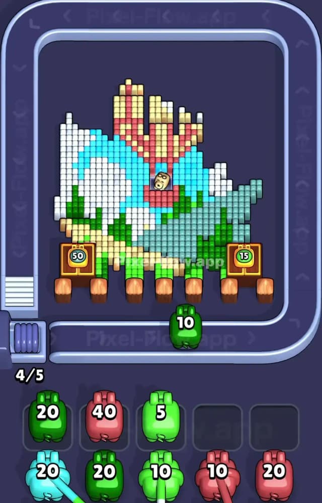 Pixel Flow Level 1330 Solution 2