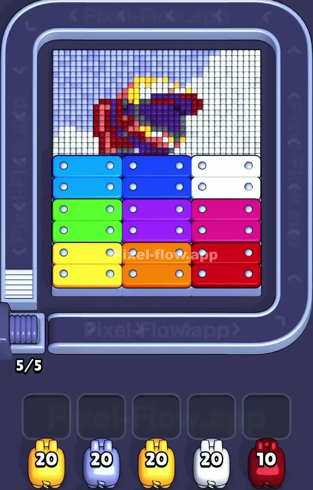 Pixel Flow Level 1487 Screenshot