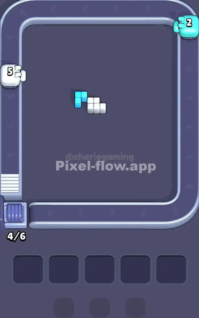 Pixel Flow Level 6 Solution 3
