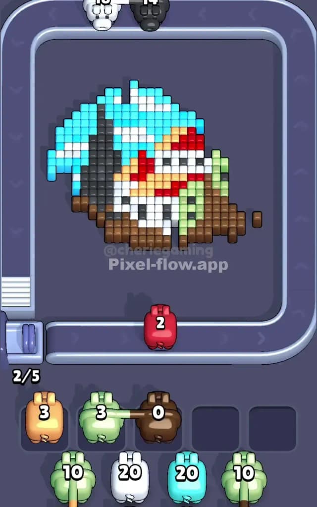 Pixel Flow Level 311 Solution 1