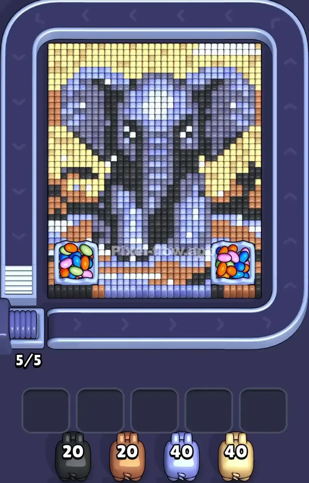 Pixel Flow Level 1286 Screenshot