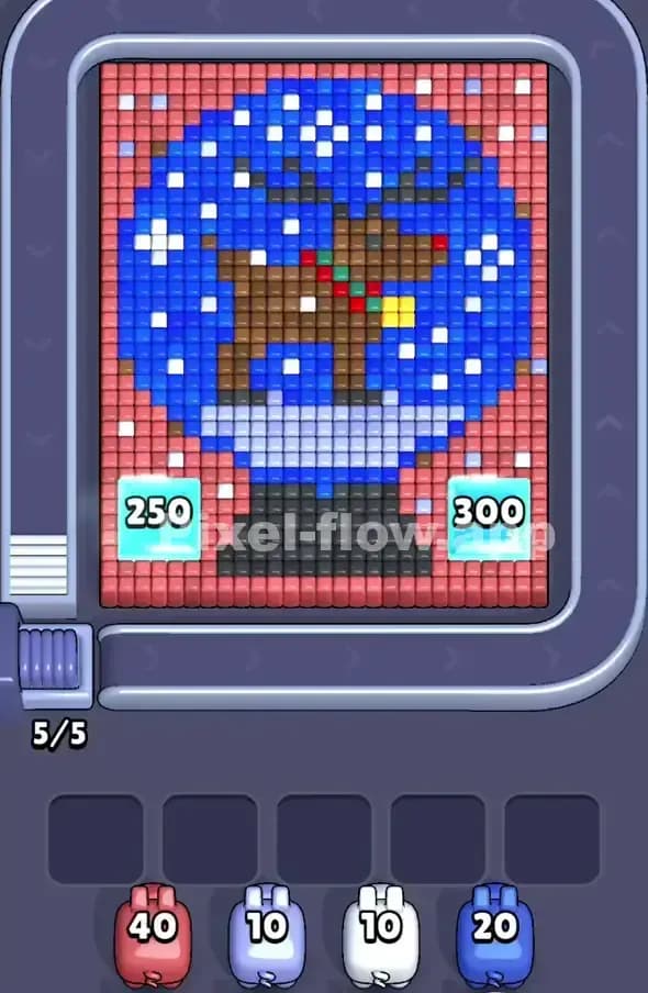 Pixel Flow Level 385 Screenshot