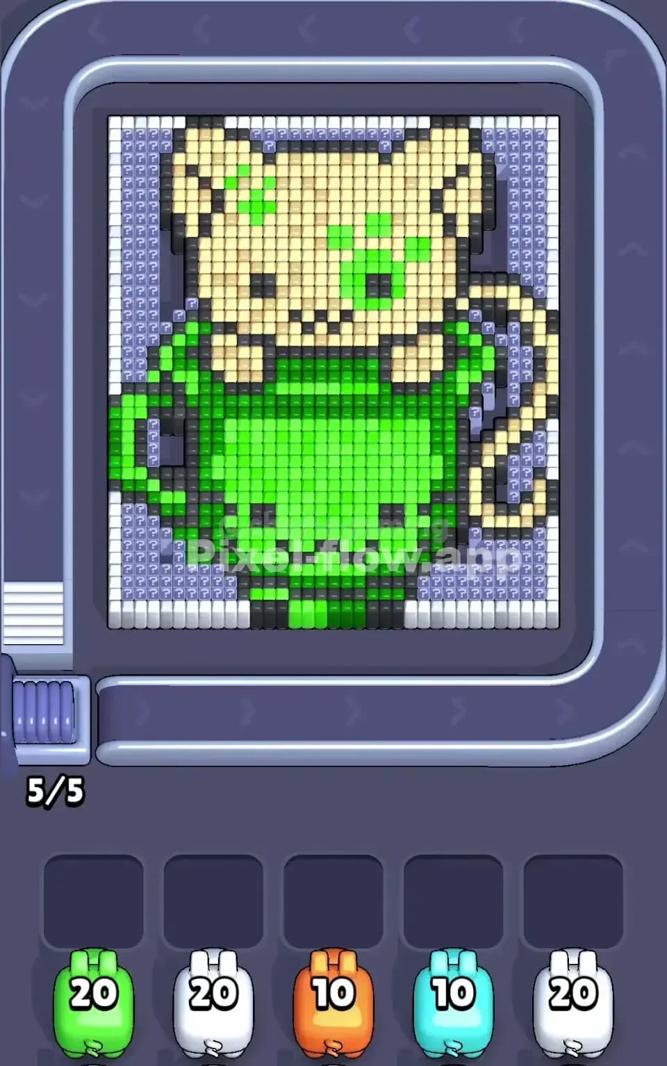 Pixel Flow Level 210 Screenshot