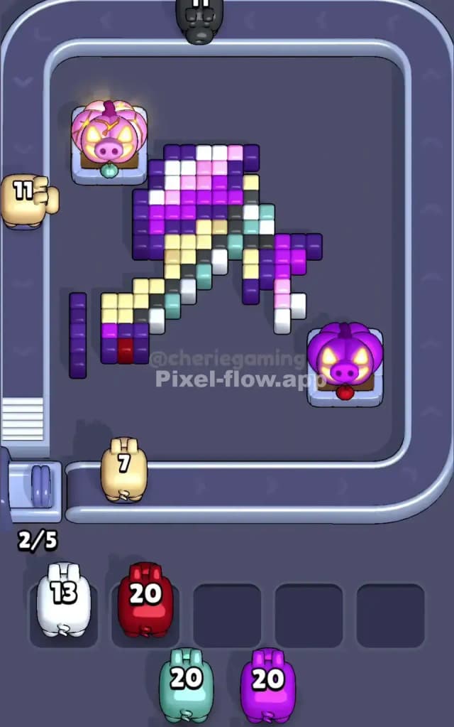 Pixel Flow Level 700 Solution 1