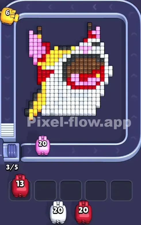 Pixel Flow Level 801 Solution 1