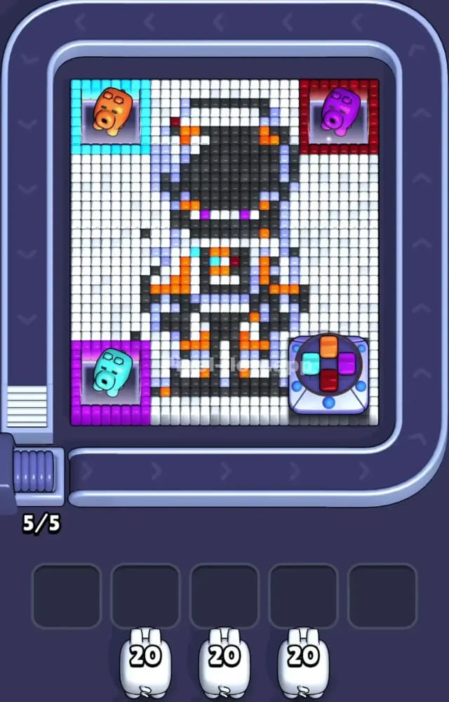 Pixel Flow Level 1002 Gameplay