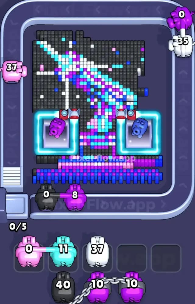 Pixel Flow Level 1047 Solution 1