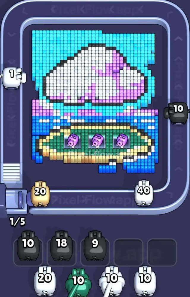 Pixel Flow Level 1316 Solution 1