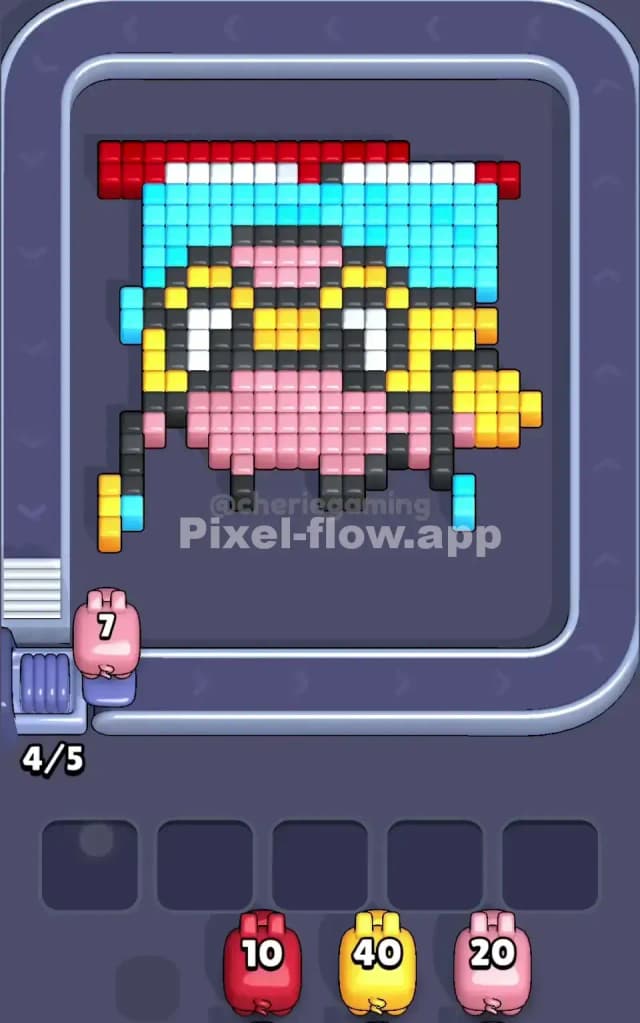 Pixel Flow Level 46 Solution 1