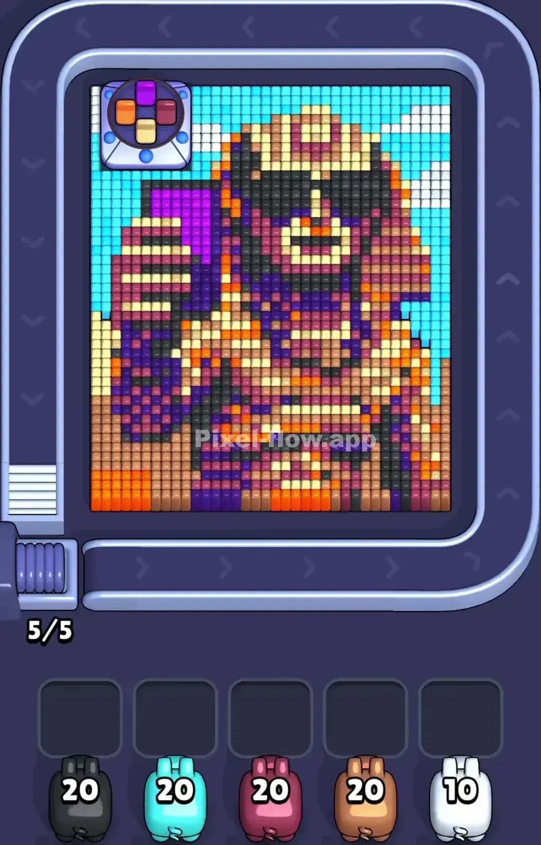 Pixel Flow Level 1265 Screenshot