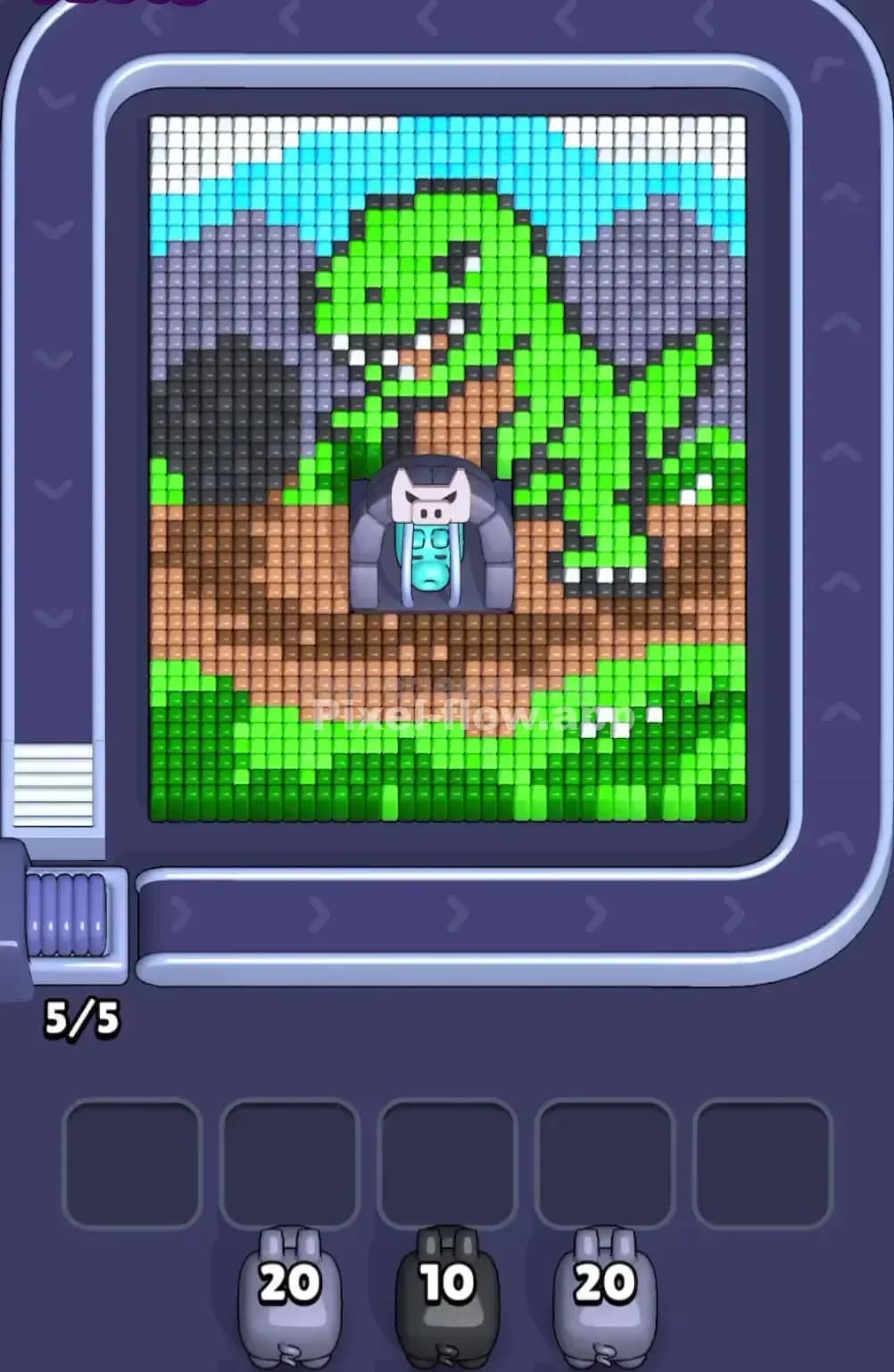 Pixel Flow Level 1711 Screenshot