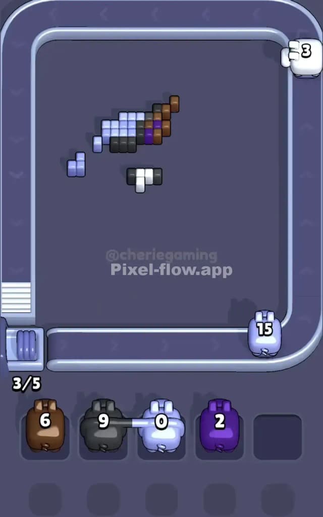 Pixel Flow Level 331 Solution 3