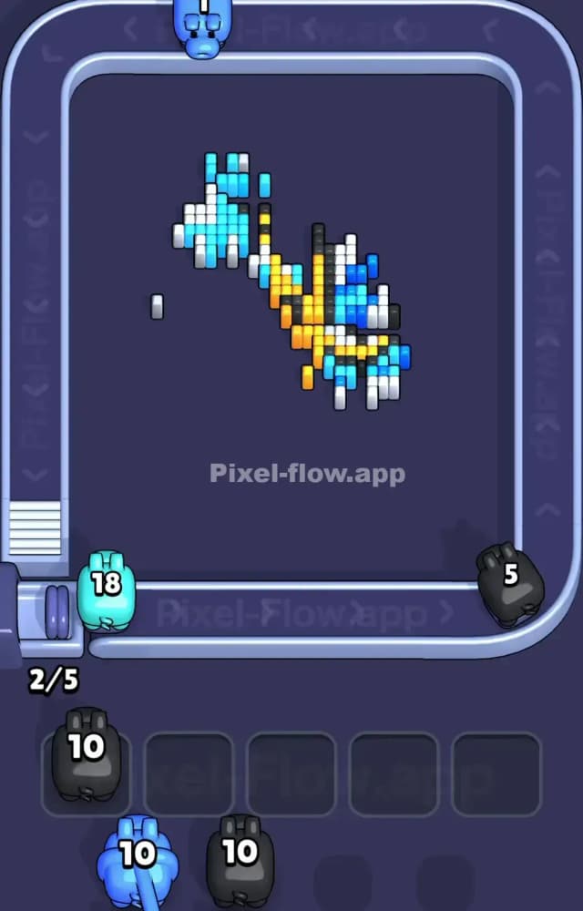 Pixel Flow Level 1451 Solution 3