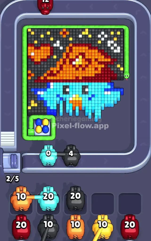 Pixel Flow Level 649 Solution 1