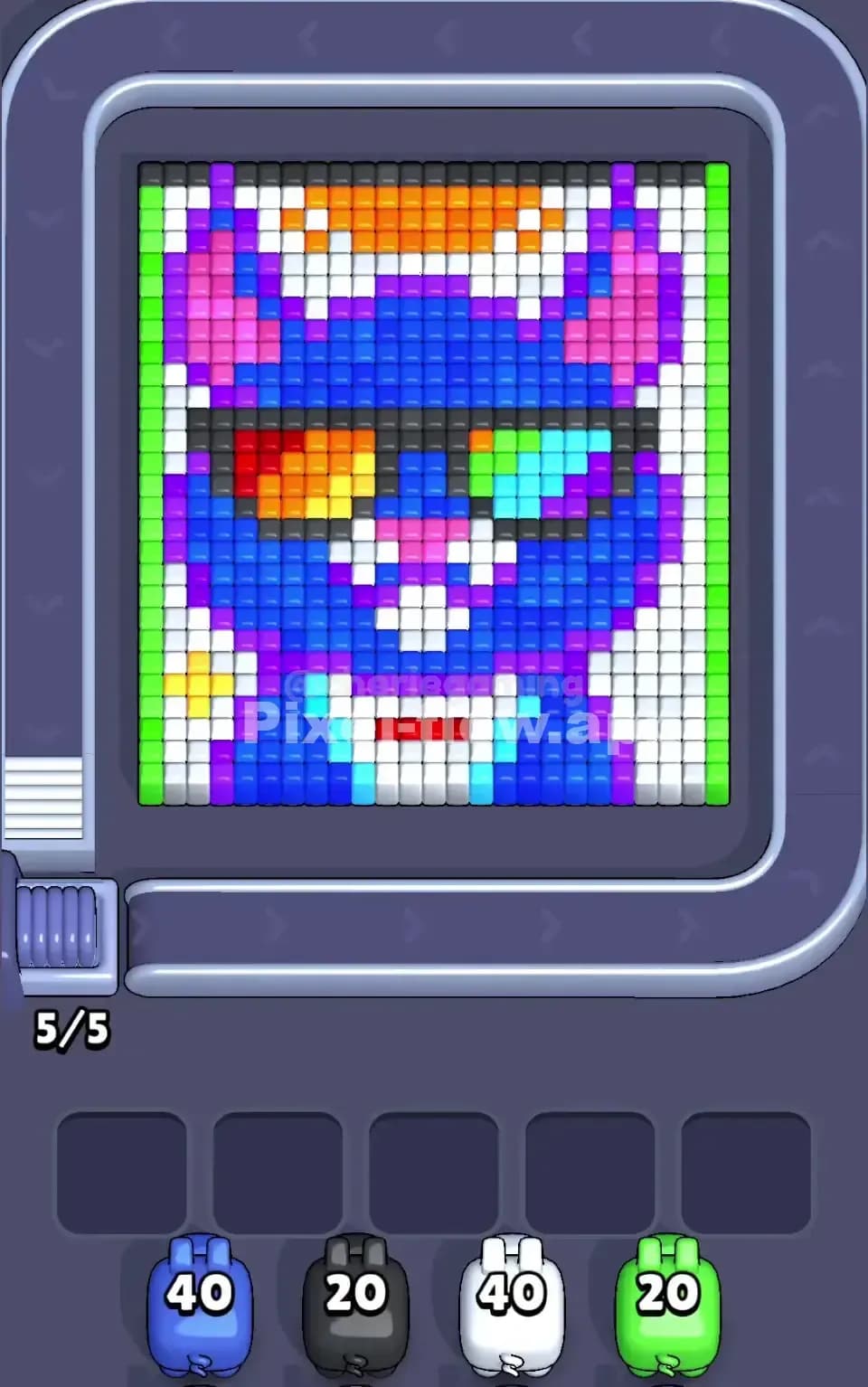 Pixel Flow Level 91 Screenshot