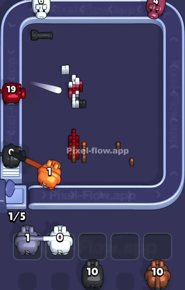 Pixel Flow Level 1363 Solution 3