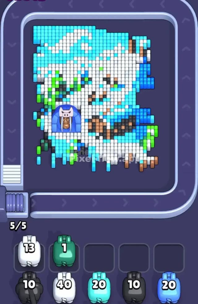 Pixel Flow Level 1758 Solution 1