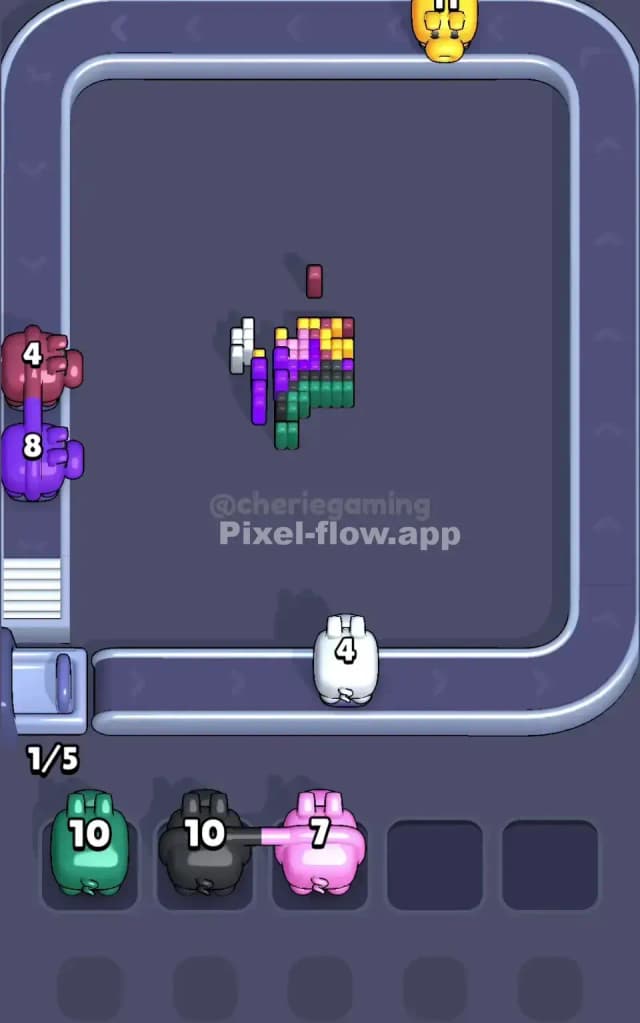 Pixel Flow Level 383 Solution 3
