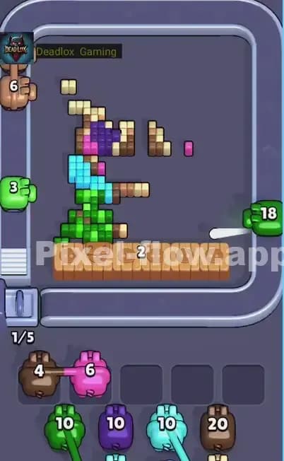 Pixel Flow Level 427 Solution 2