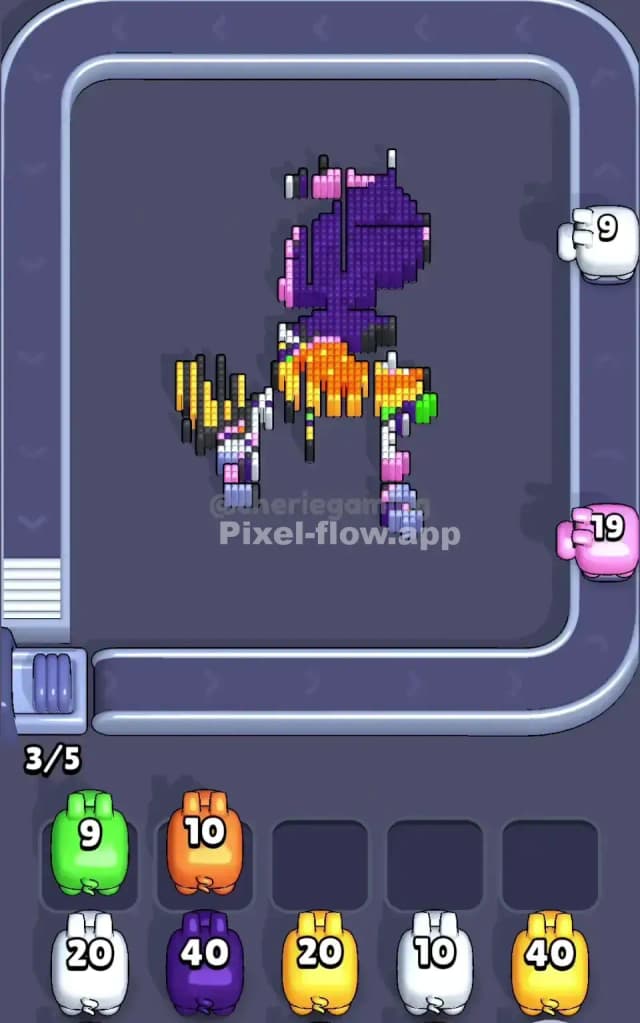 Pixel Flow Level 617 Solution 3