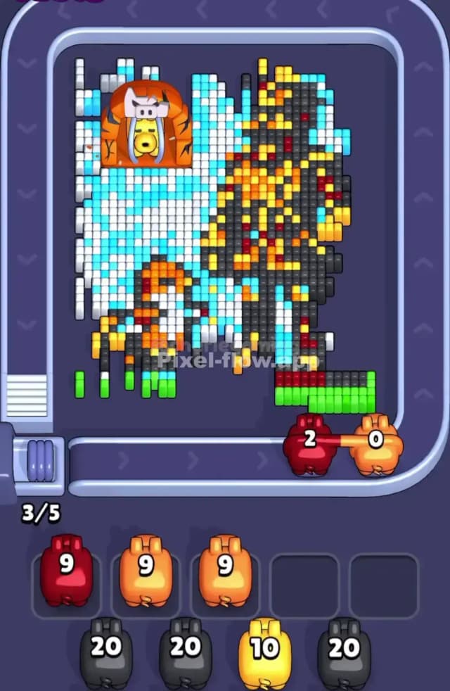 Pixel Flow Level 1732 Solution 1