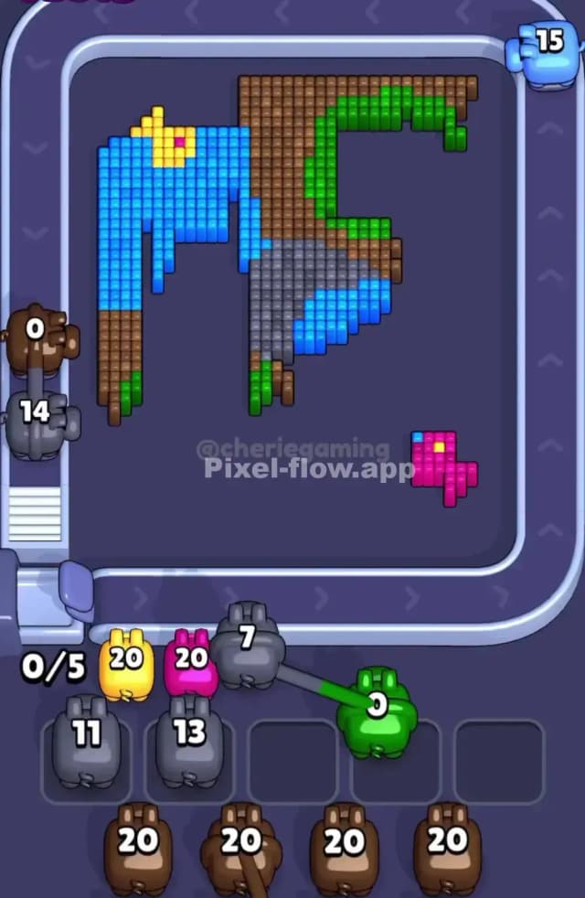 Pixel Flow Level 1703 Solution 2