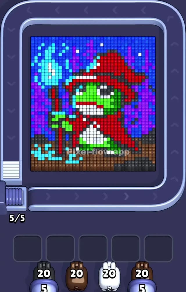 Pixel Flow Level 933 Gameplay