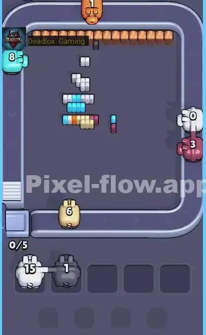 Pixel Flow Level 435 Solution 3