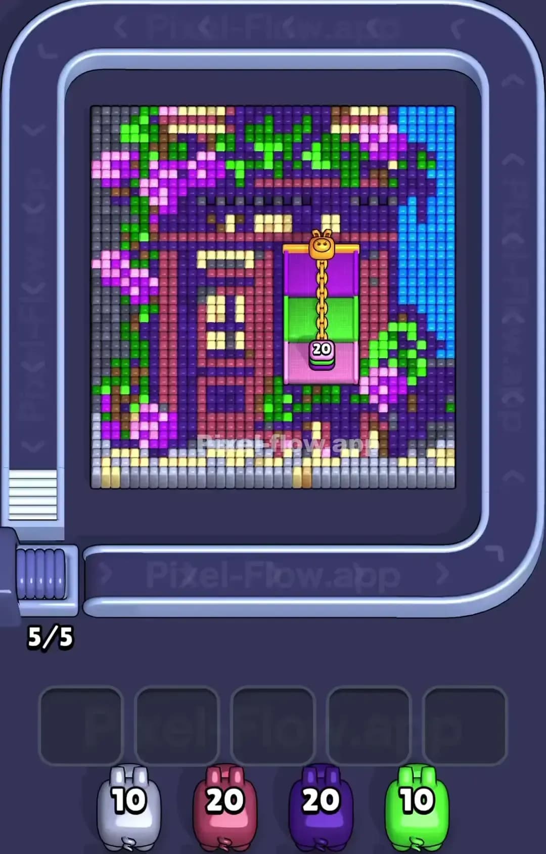 Pixel Flow Level 1379 Screenshot