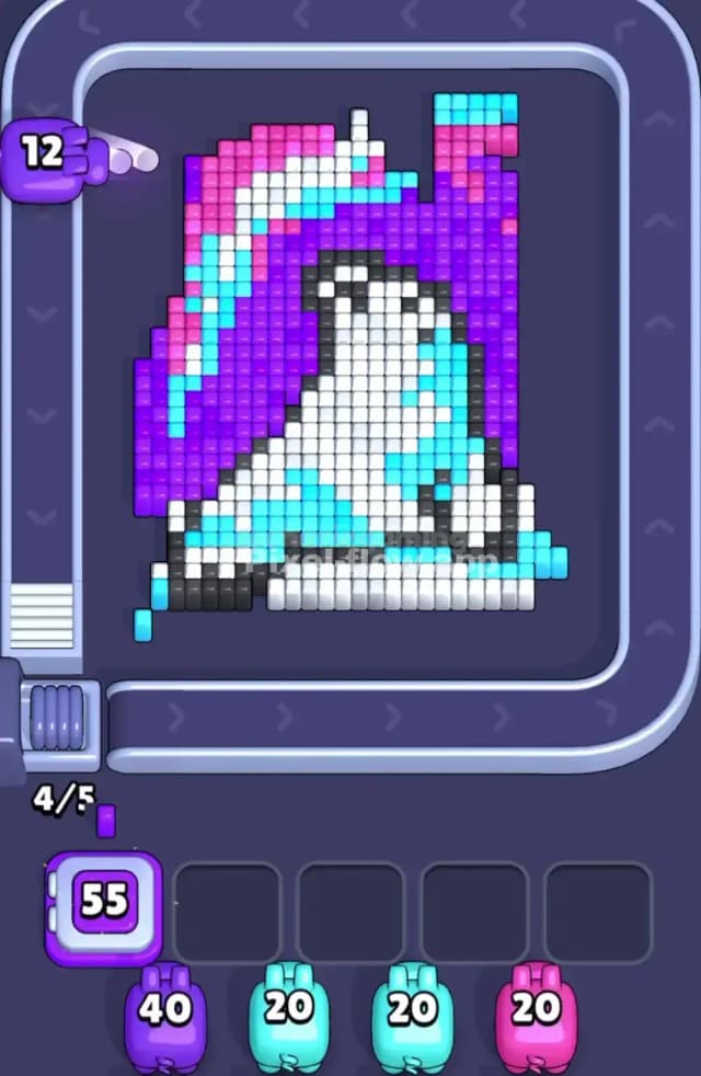 Pixel Flow Level 1871 Solution 1