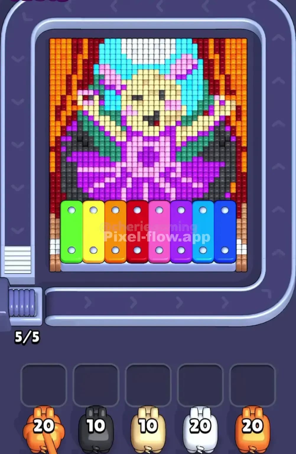 Pixel Flow Level 1625 Screenshot