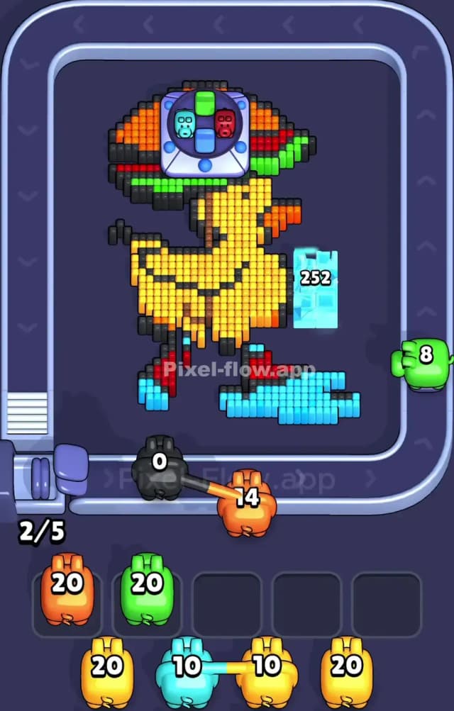 Pixel Flow Level 959 Solution 1