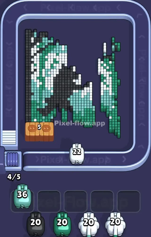 Pixel Flow Level 1308 Solution 2