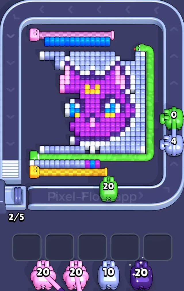 Pixel Flow Level 782 Solution 1