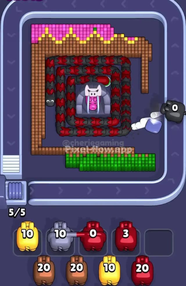 Pixel Flow Level 1748 Solution 1