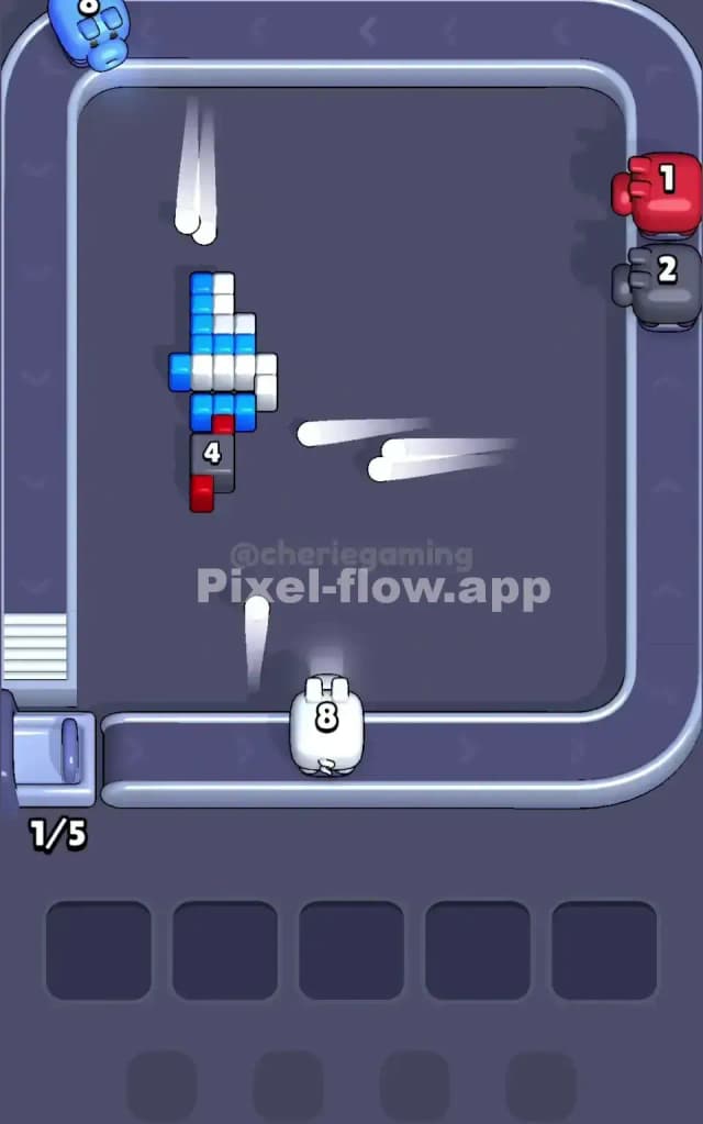 Pixel Flow Level 167 Solution 3