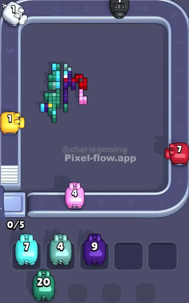 Pixel Flow Level 441 Solution 3