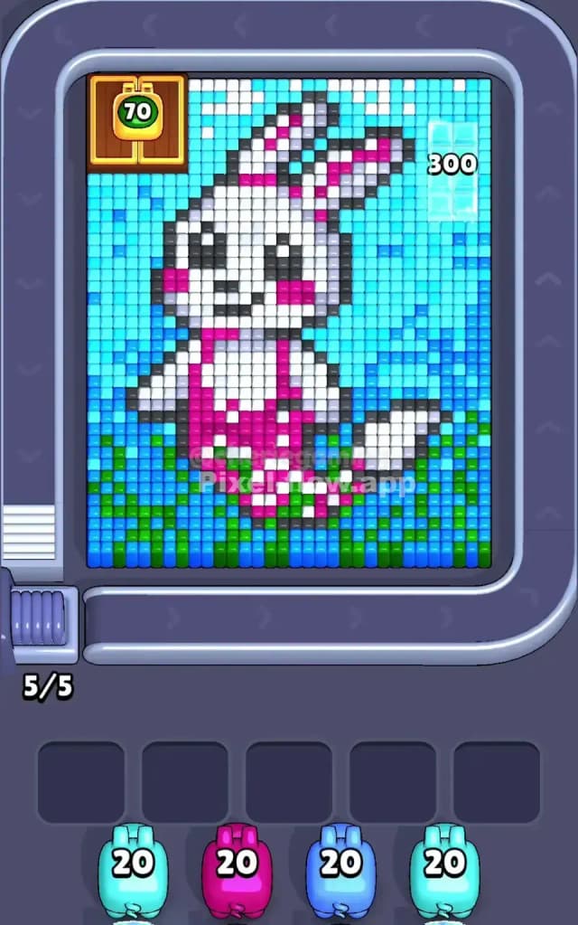 Pixel Flow Level 517 Gameplay