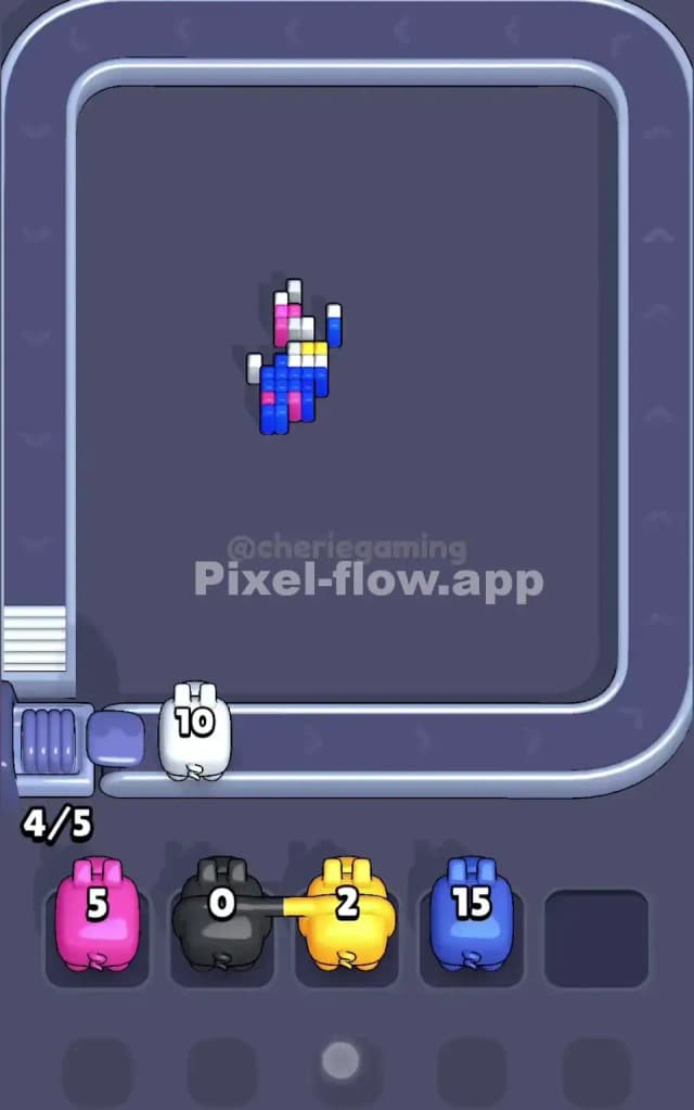 Pixel Flow Level 164 Solution 3