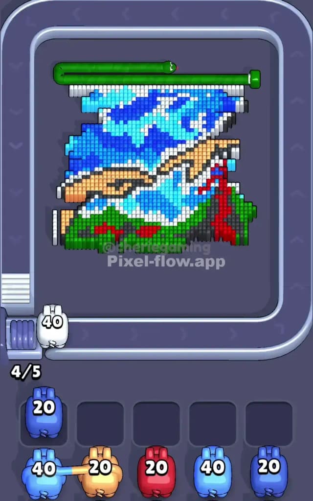 Pixel Flow Level 693 Solution 1