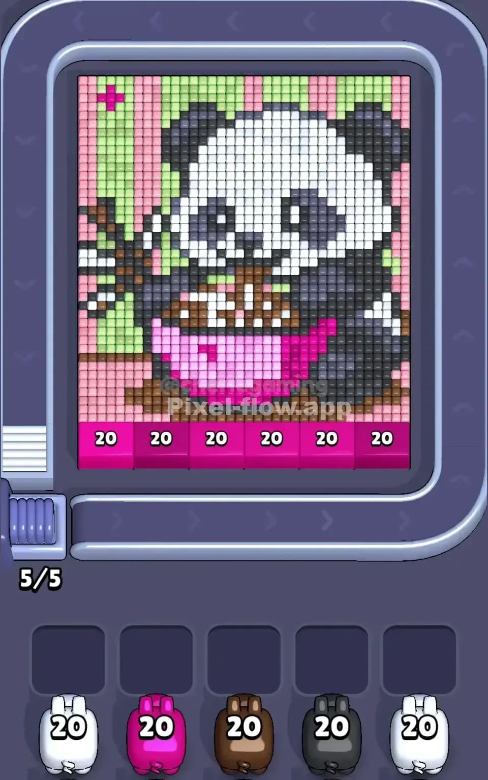 Pixel Flow Level 580 Screenshot