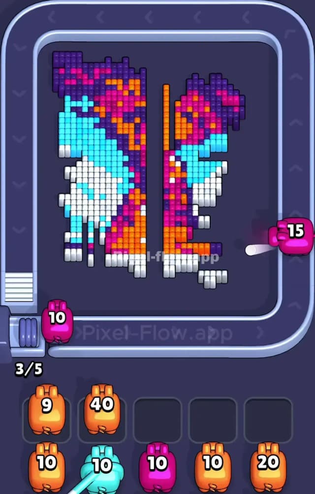 Pixel Flow Level 944 Solution 2