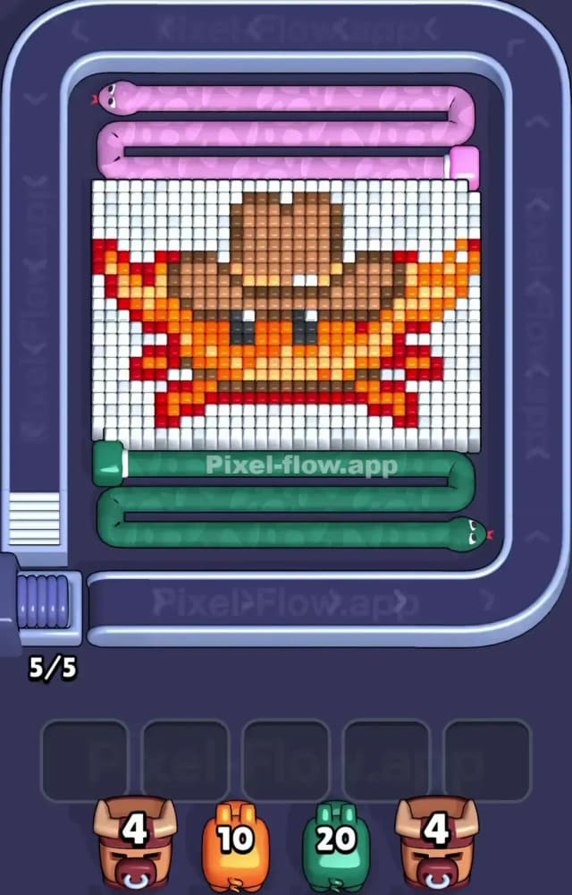 Pixel Flow Level 1331 Gameplay