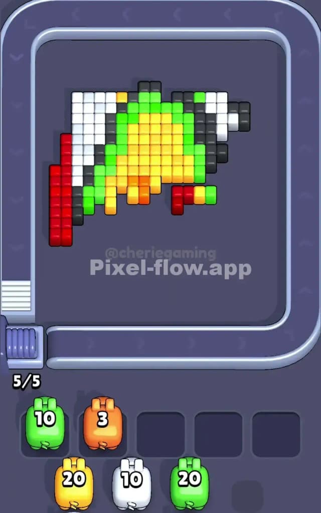 Pixel Flow Level 11 Solution 2